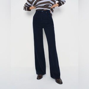 Reformation Corduroy Cary High Rise Wide Leg Jeans